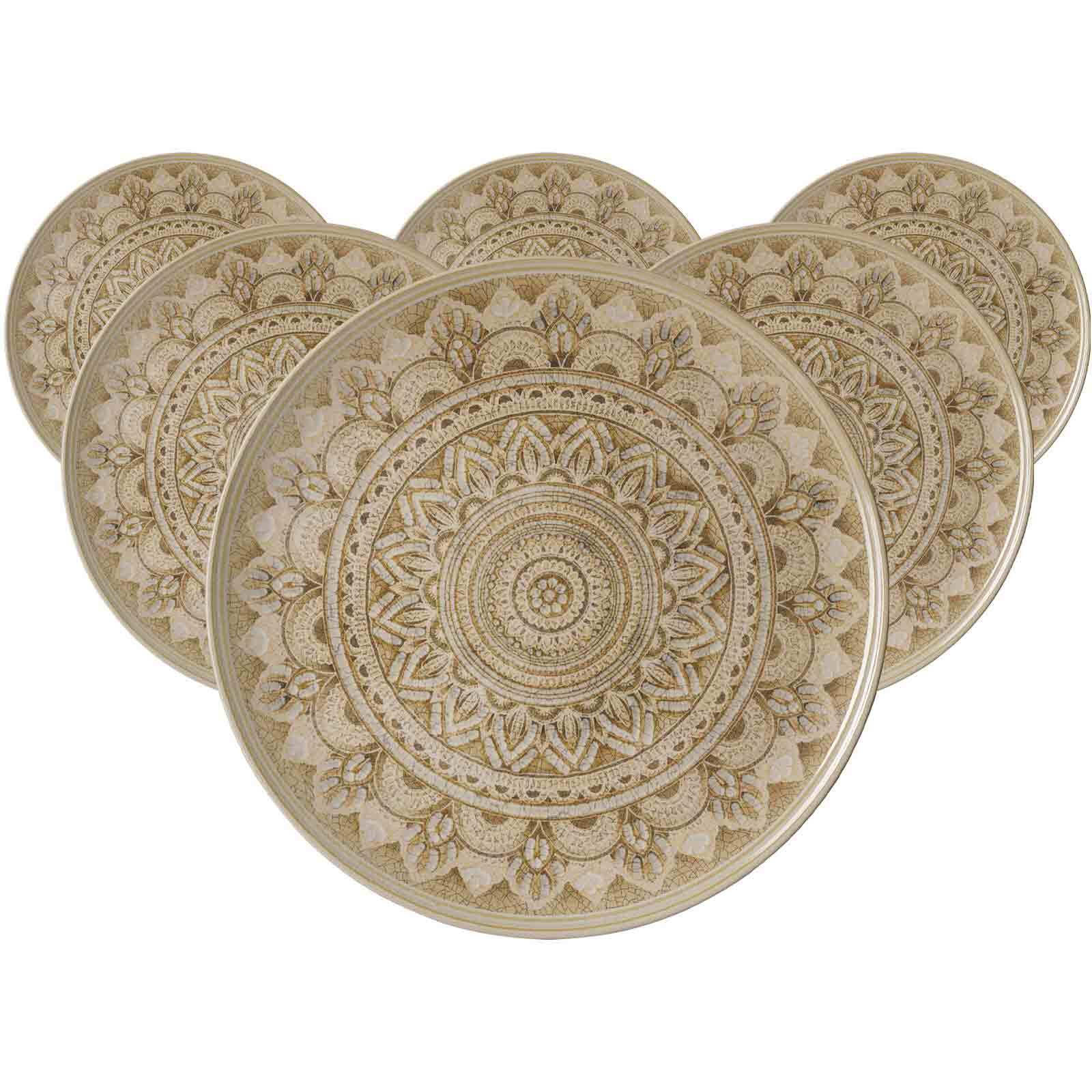 PLATZTELLER Rimini beige ø 32 cm 6er Set - Beige, Keramik (32cm) - Ritzenhoff Breker