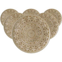 PLATZTELLER Rimini beige ø 32 cm 6er Set - Beige, Keramik (32cm) - Ritzenhoff Breker