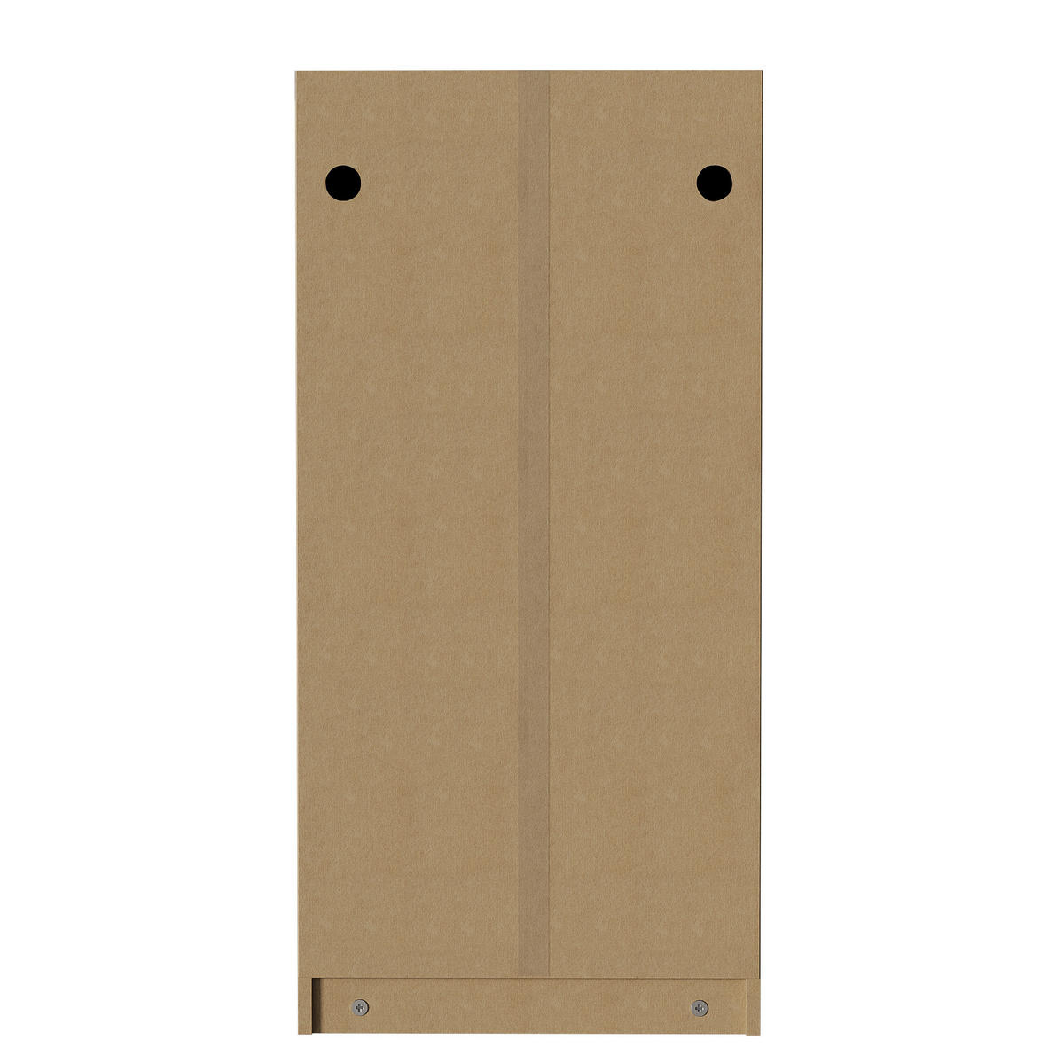 SCHUHSCHRANK 54/25/115 cm mit 3 Klappfächern und Rattan-Dekor aus Spanplatte, Dunkelbraun in Holzoptik - Naturfarben, Holzwerkstoff (54/115/25cm) - Redom