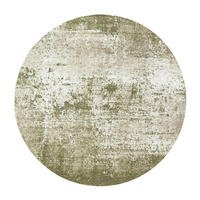 TEPPICH Uranus Virgin Land 140/140 cm - Grün, Textil (140/140cm) - Louis De Poortere