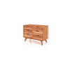 KOMMODE GREG Kernbuche - Kernbuche, Holz (90/63/40cm) - byoak