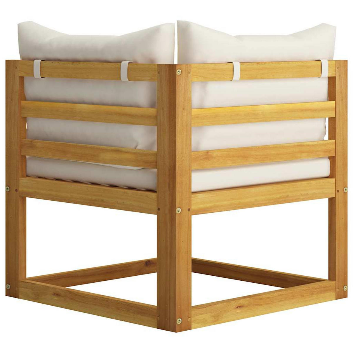 GARTENSET Remmele 6-teilig - Creme, Holzwerkstoff - Nettlife