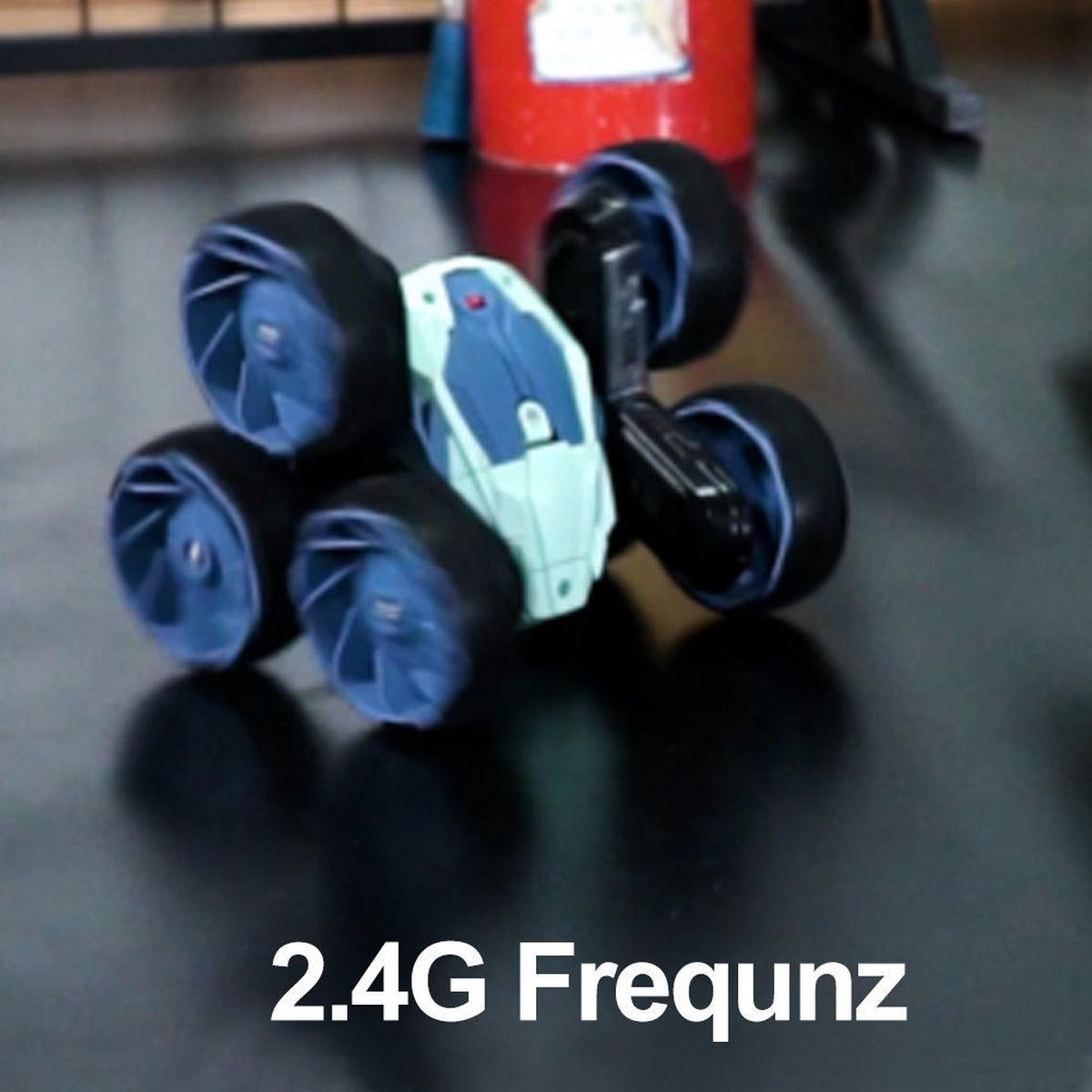 AUTO FERNGESTEUERTES Eggleston II 15.5/15/13.5cm - Blau, Kunststoff (15/13.5/15.5cm) - Nettlife