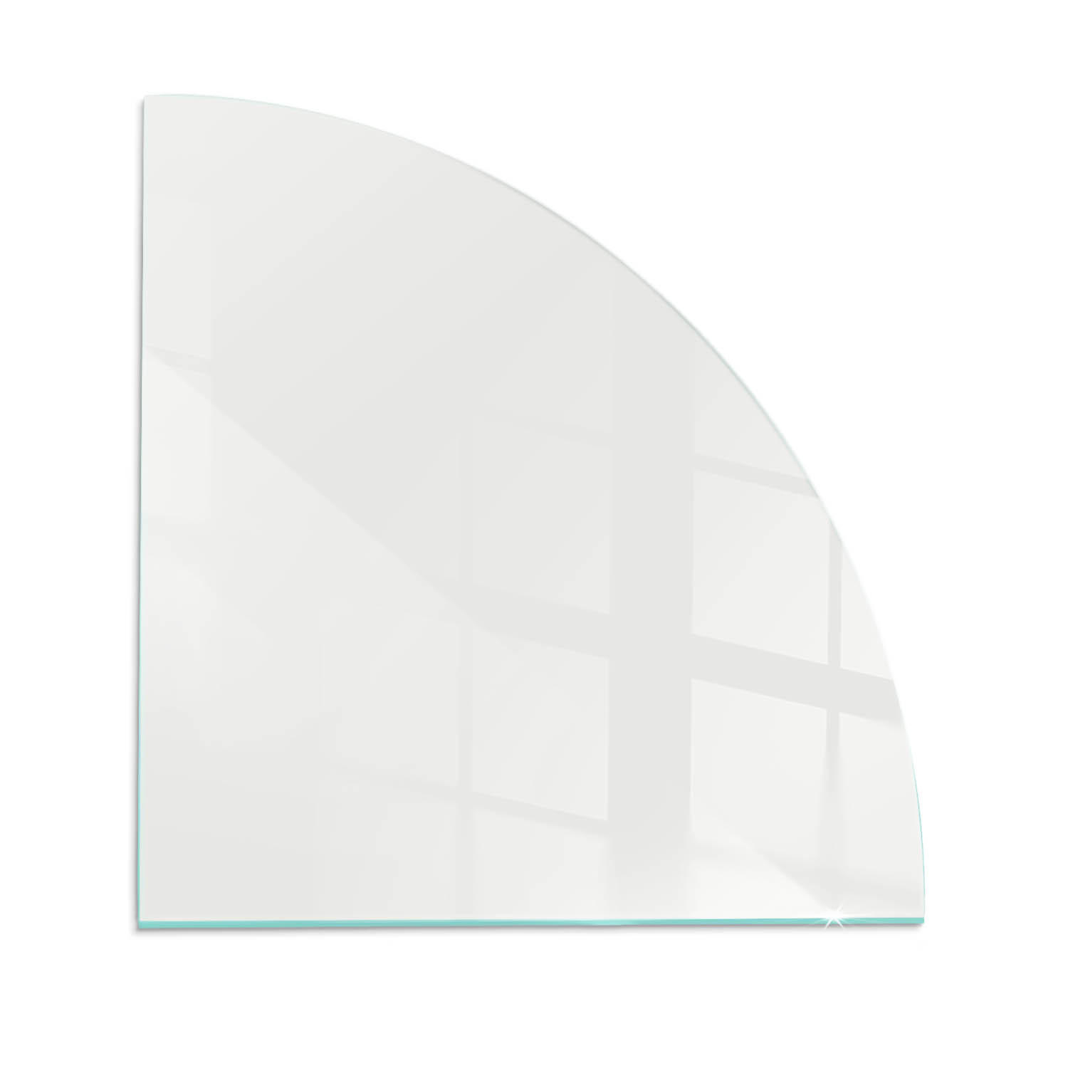 ArtPrintCave Glasplatte Grau 100x100x0.4 cm