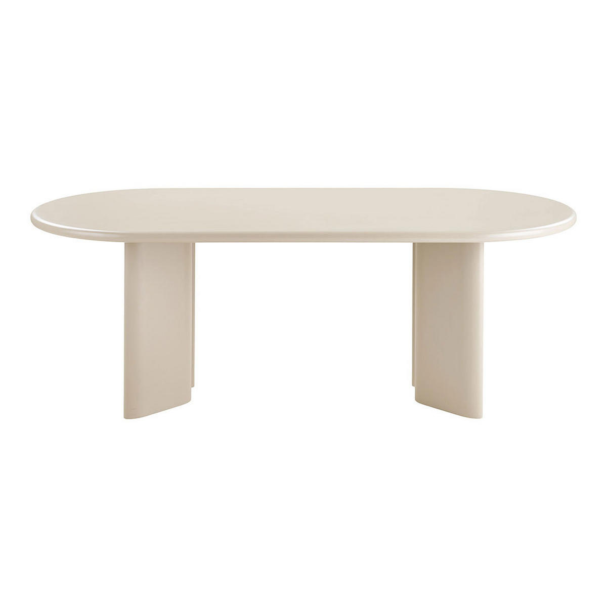 ESSTISCH, Nagano, Sandfarben, MDF, 100 x 220 x 75 cm - Sandfarben, Holzwerkstoff (220/100/75cm) - ebuy24