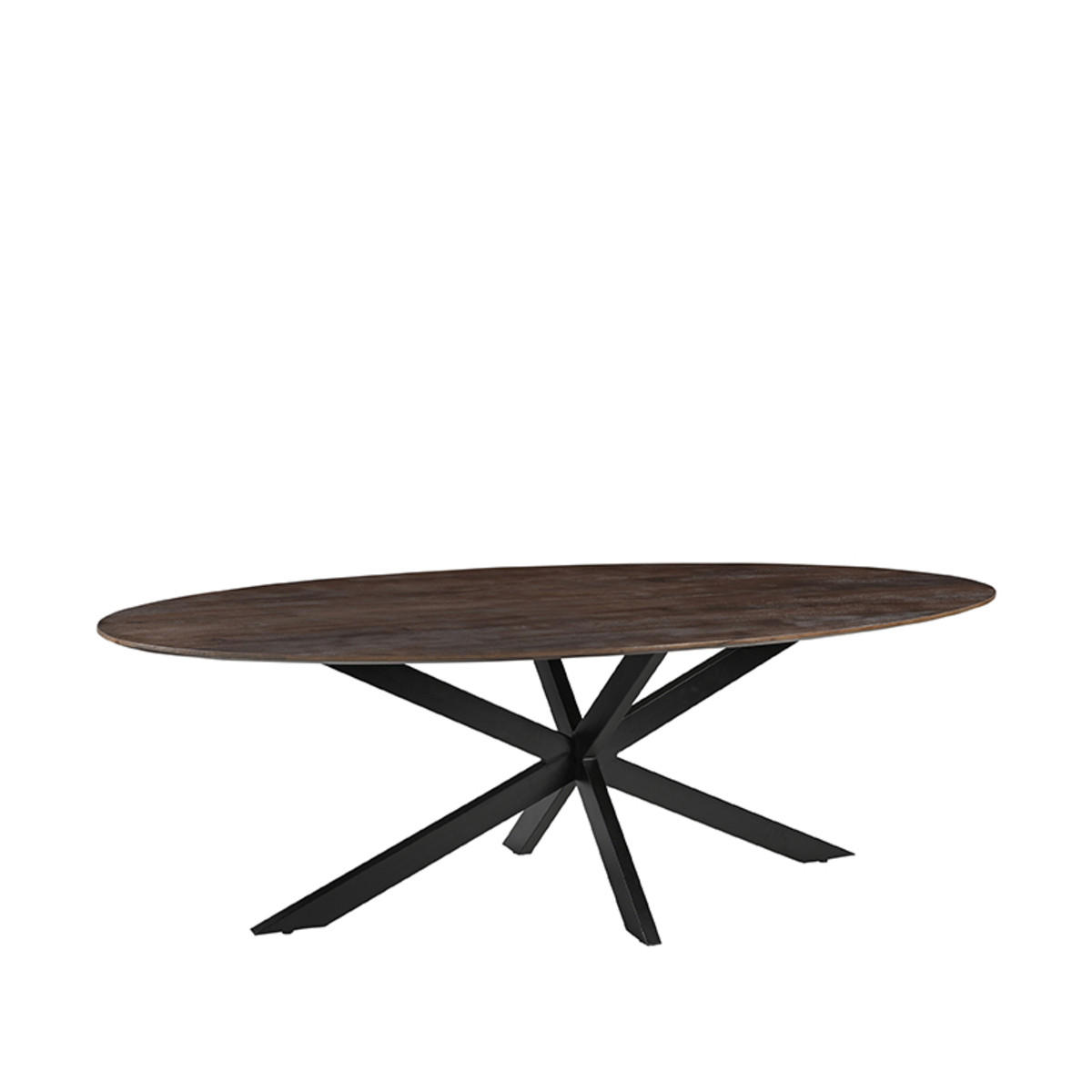 Label51 Esstisch Braun 240x76x110 cm