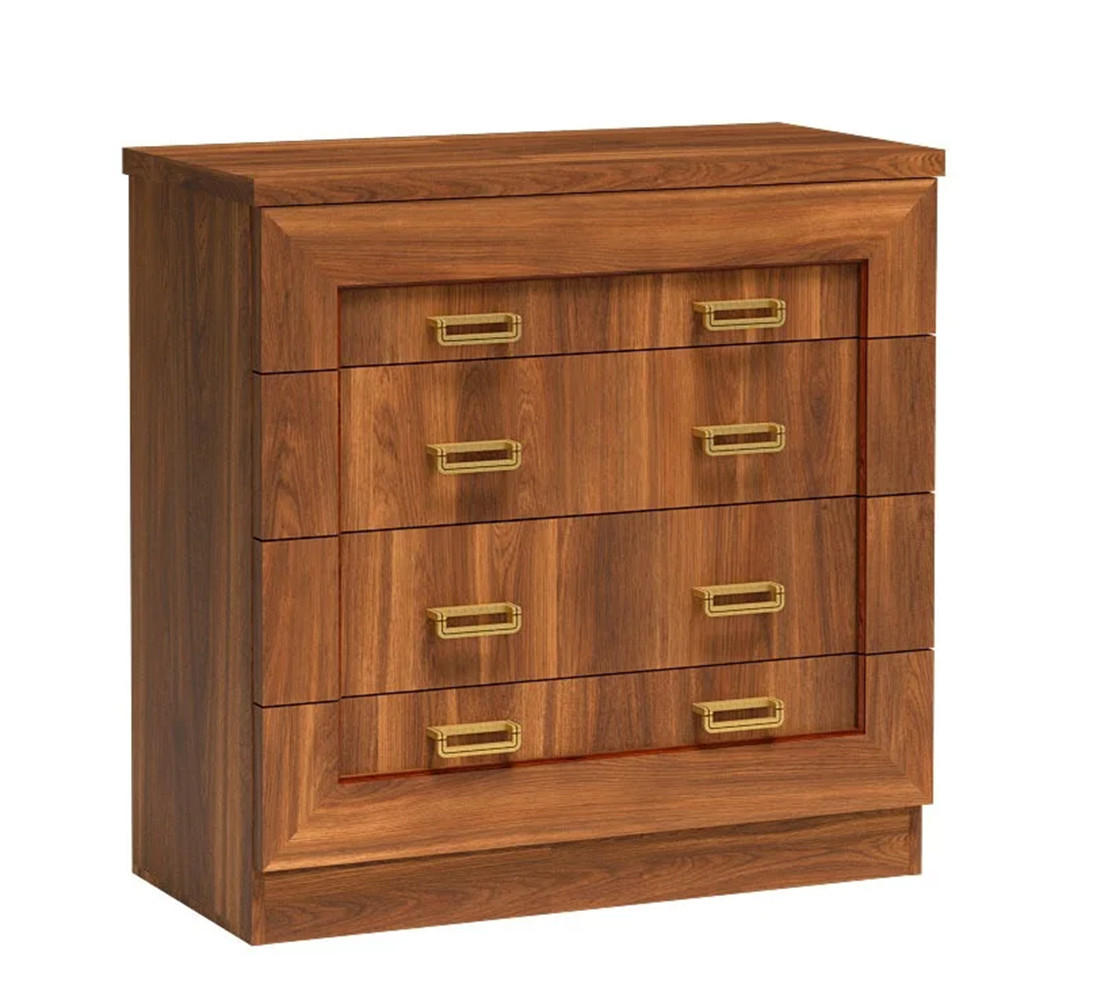 KOMMODE TADEUSZ T-1 - Akaziefarben, Holzwerkstoff (90/90/44cm) - Meblini
