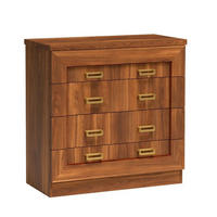 KOMMODE TADEUSZ T-1 - Akaziefarben, Holzwerkstoff (90/90/44cm) - Meblini