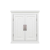 WANDBADSCHRANK mit verstellbaren, 64cm, Weiß - Weiß, Holzwerkstoff (20/64/57cm) - Teamson Home