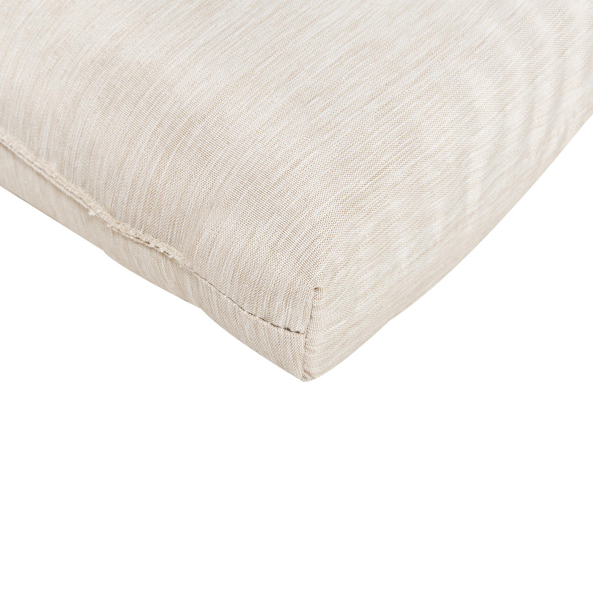 LIEGENAUFLAGE Hellbeige 56/192 cm Cesana Premium - Beige, Textil (56/5/192cm) - Beliani