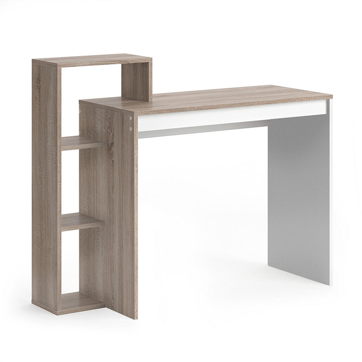SCHREIBTISCH Leo Sonoma 110 x 40 cm - Sonoma Eiche, Holzwerkstoff (40/110/91cm) - Vicco