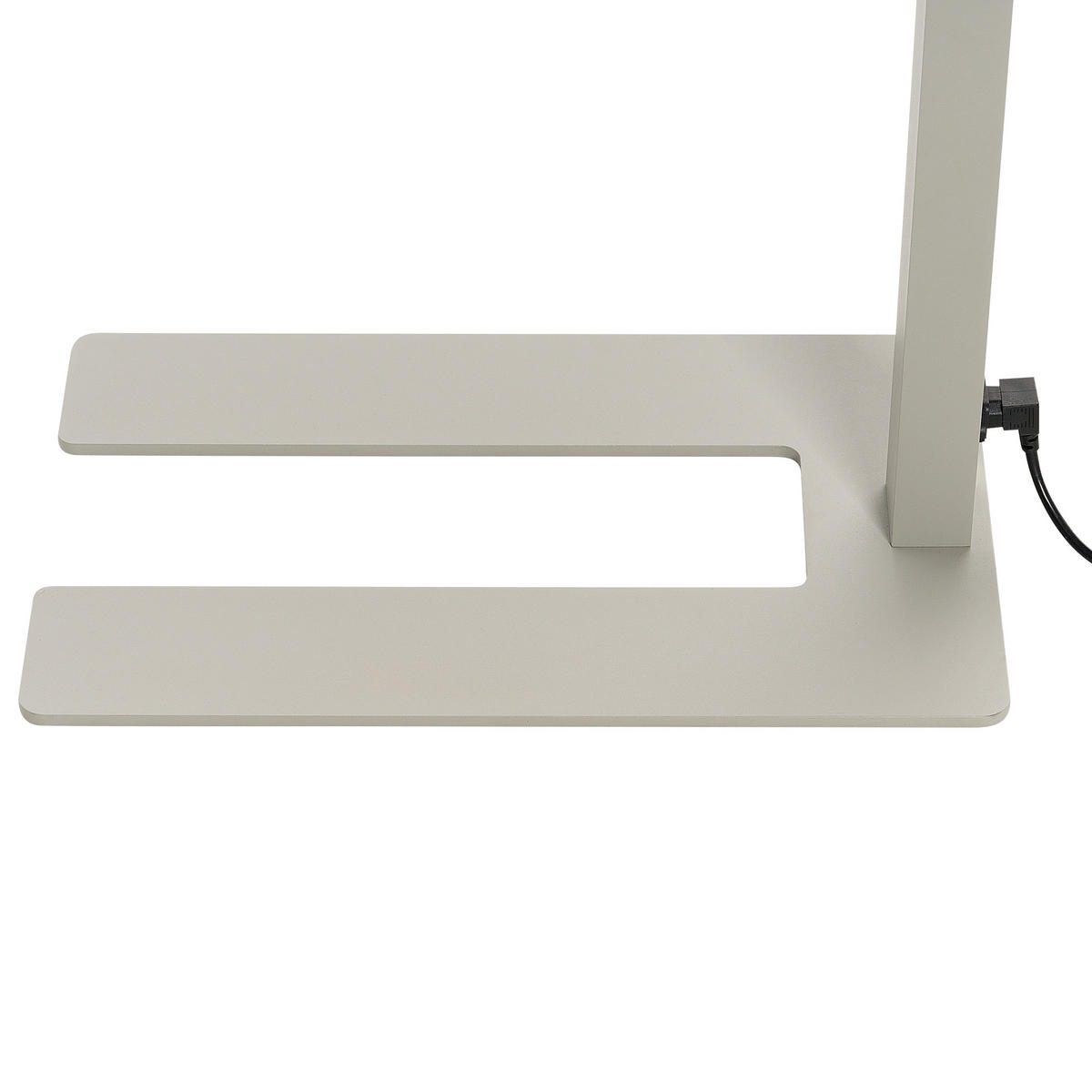 STEHLAMPE Mensa 30/121/194 cm - Silberfarben, Metall (30/121/194cm) - Beliani