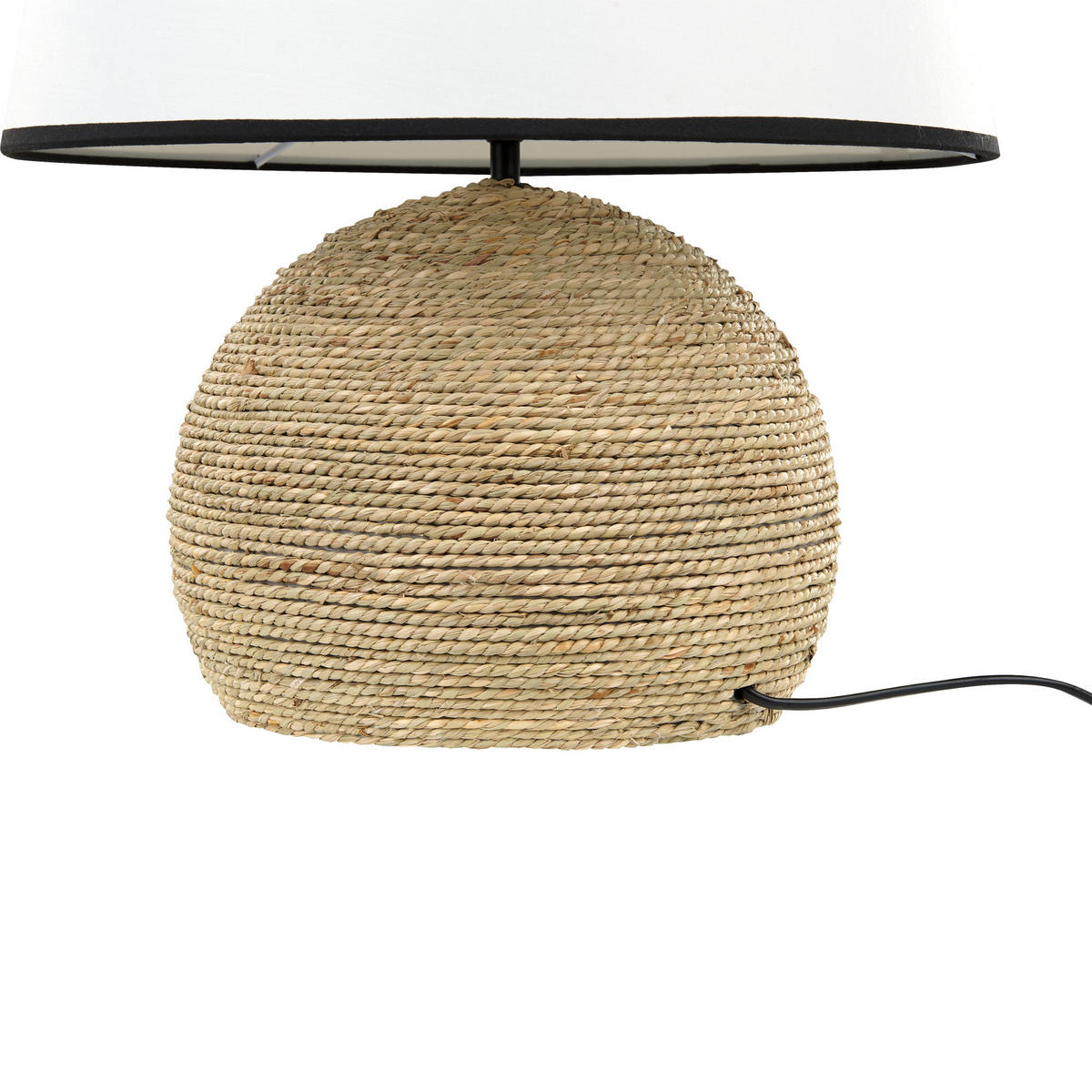 TISCHLAMPE Growee 38/38/46 cm - Hellbraun, Naturmaterialien (38/38/46cm) - Beliani