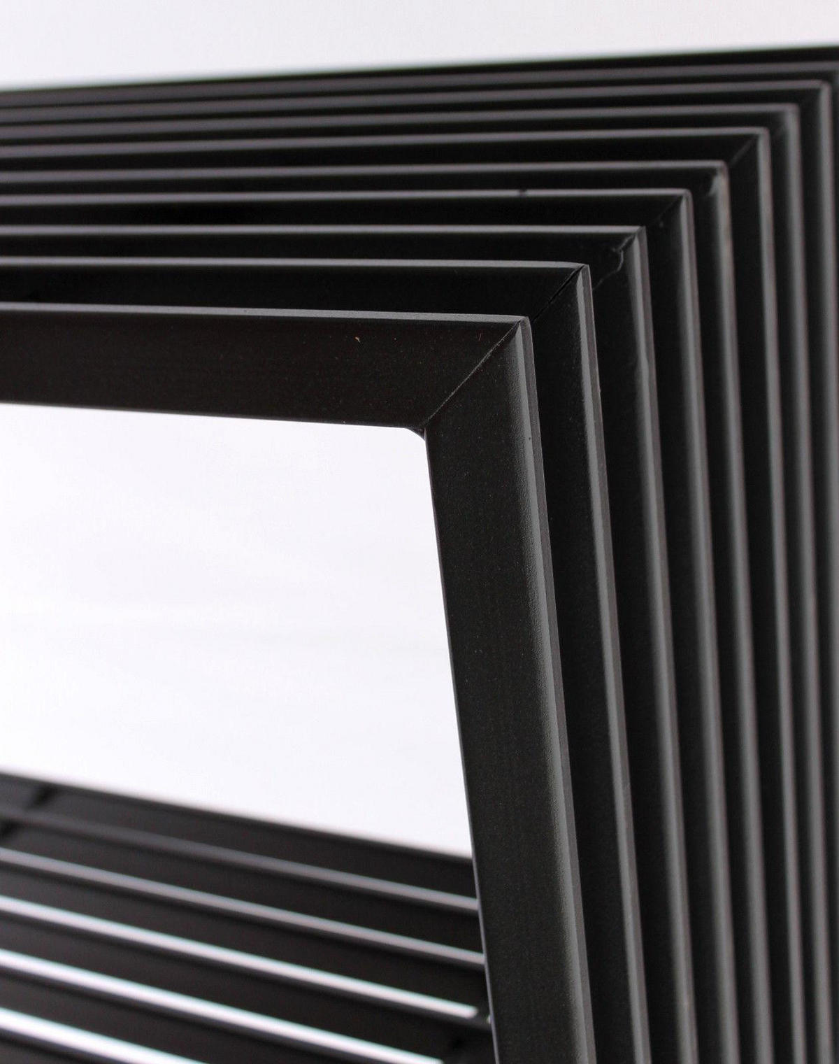 KAMINHOLZREGAL D-Stil Metall Schwarz 150/40/50 cm - Schwarz, Metall (150/50/40cm) - DanDiBo