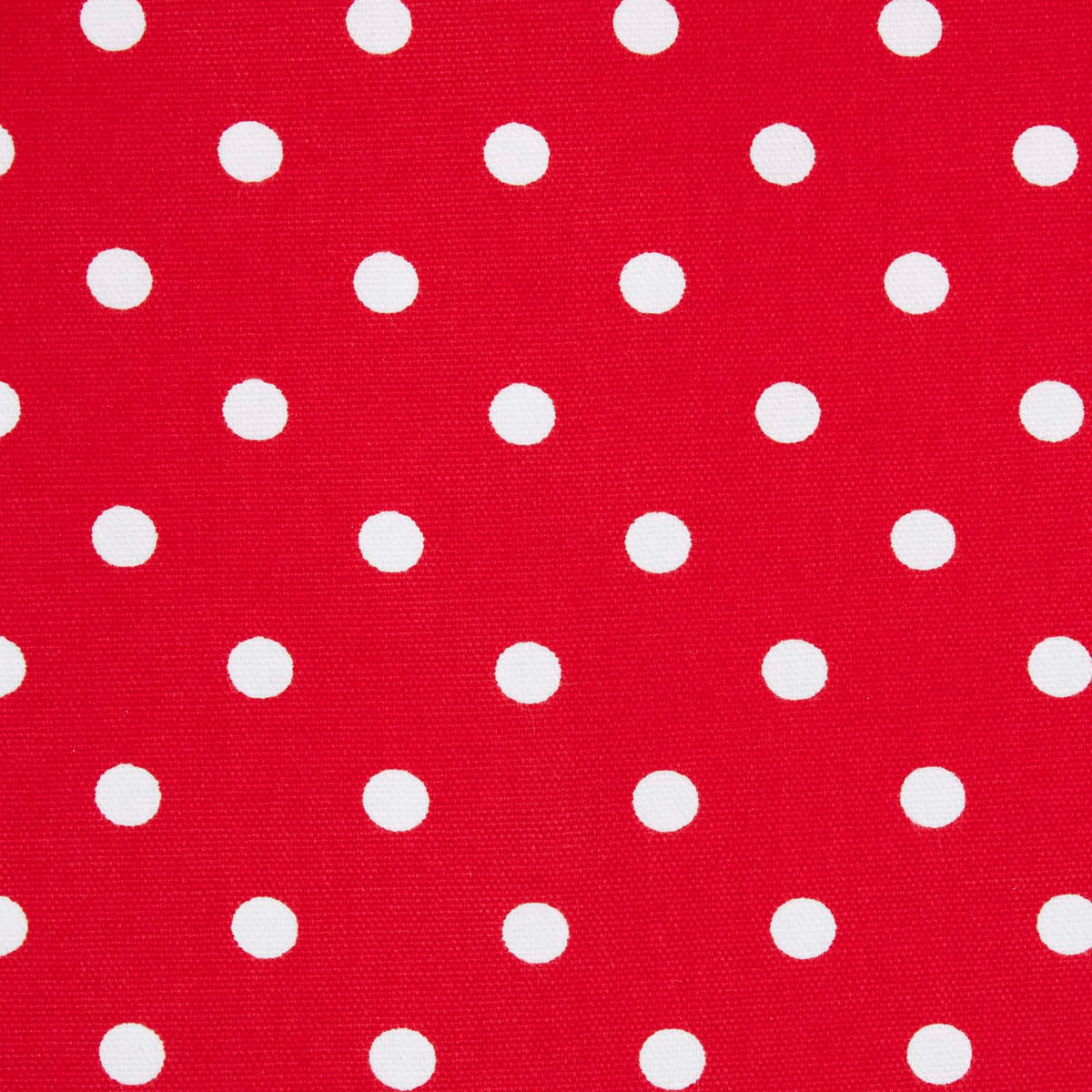 ÖSENVORHANG Polka Dots blickdicht 2er-Set, 137/182 cm - Rot, Textil (137/182cm) - Homescapes