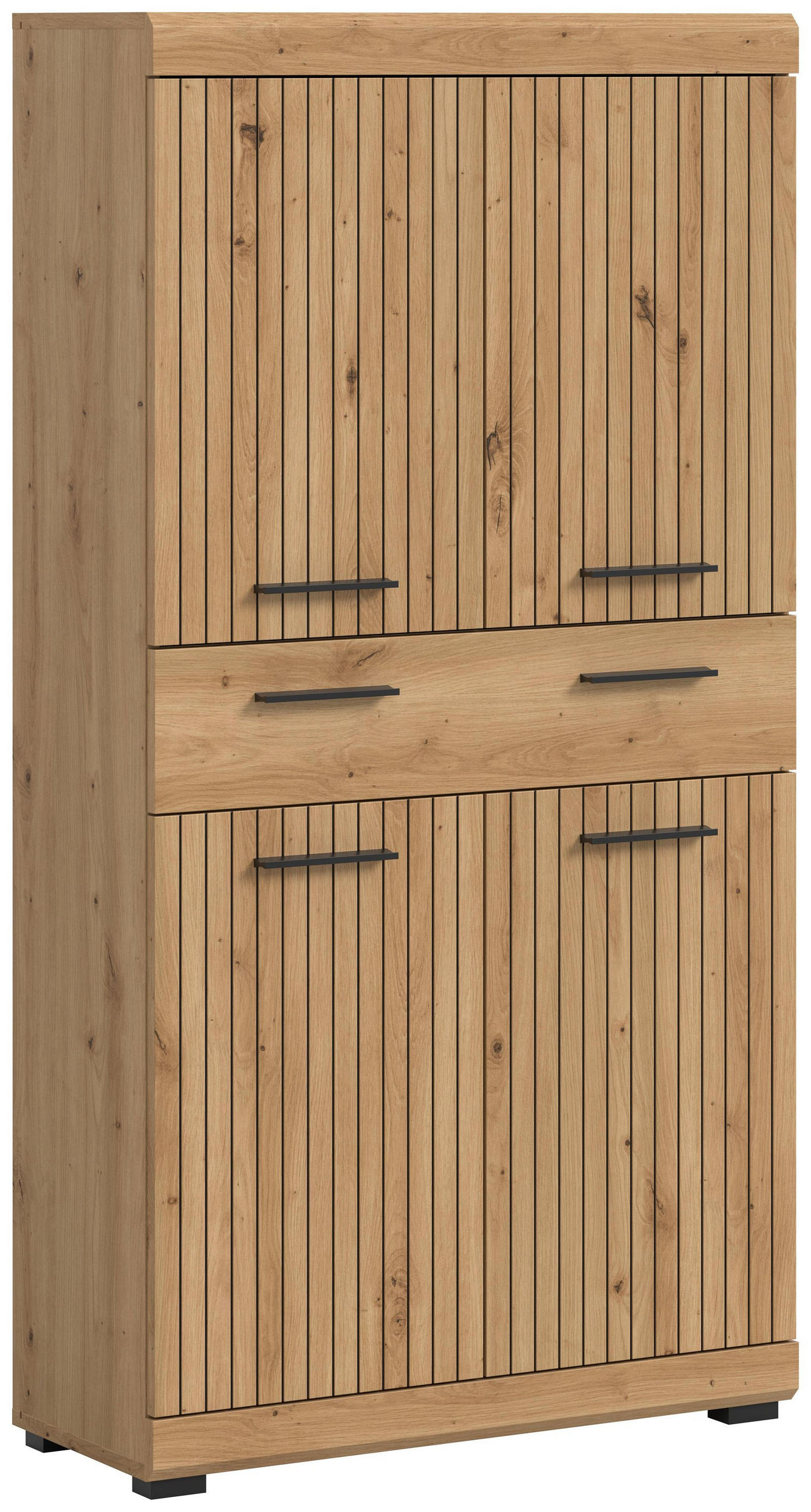 MIDISCHRANK SCOUT (B/H/T: ca. 74/141/31 cm) in Artisan Eiche Nachbildung/Artisan Eiche Nachbildung - Eiche Artisan, Holz (74/141/31cm)