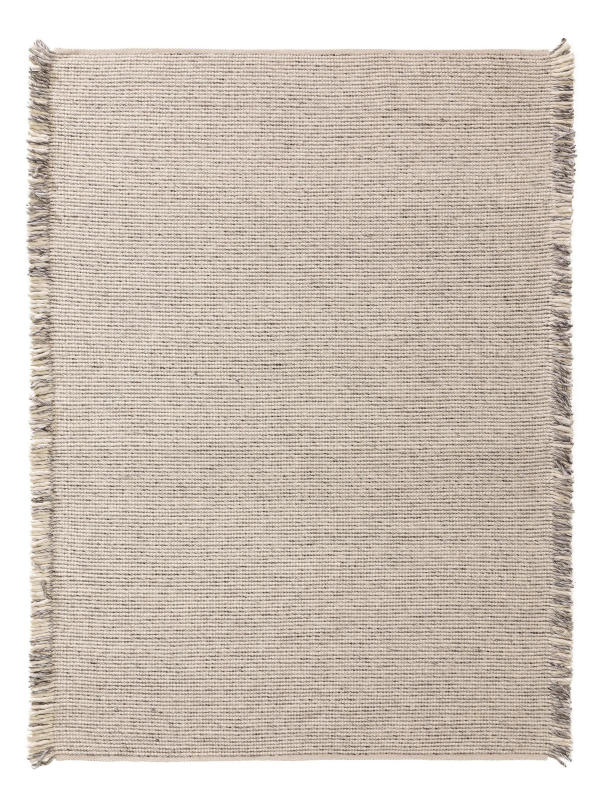 WOLLTEPPICH Mary Ivory Hellgrau 120x170 cm - Creme, Textil (120/170cm) - benuta Pure