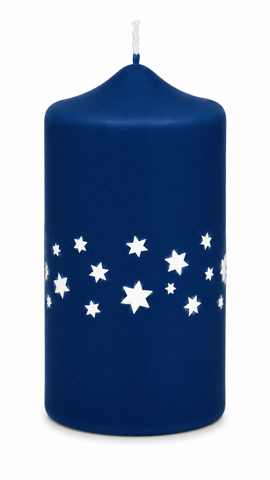 Kopschitz Kerzen Adventskerzen Blau 7x15x15 cm