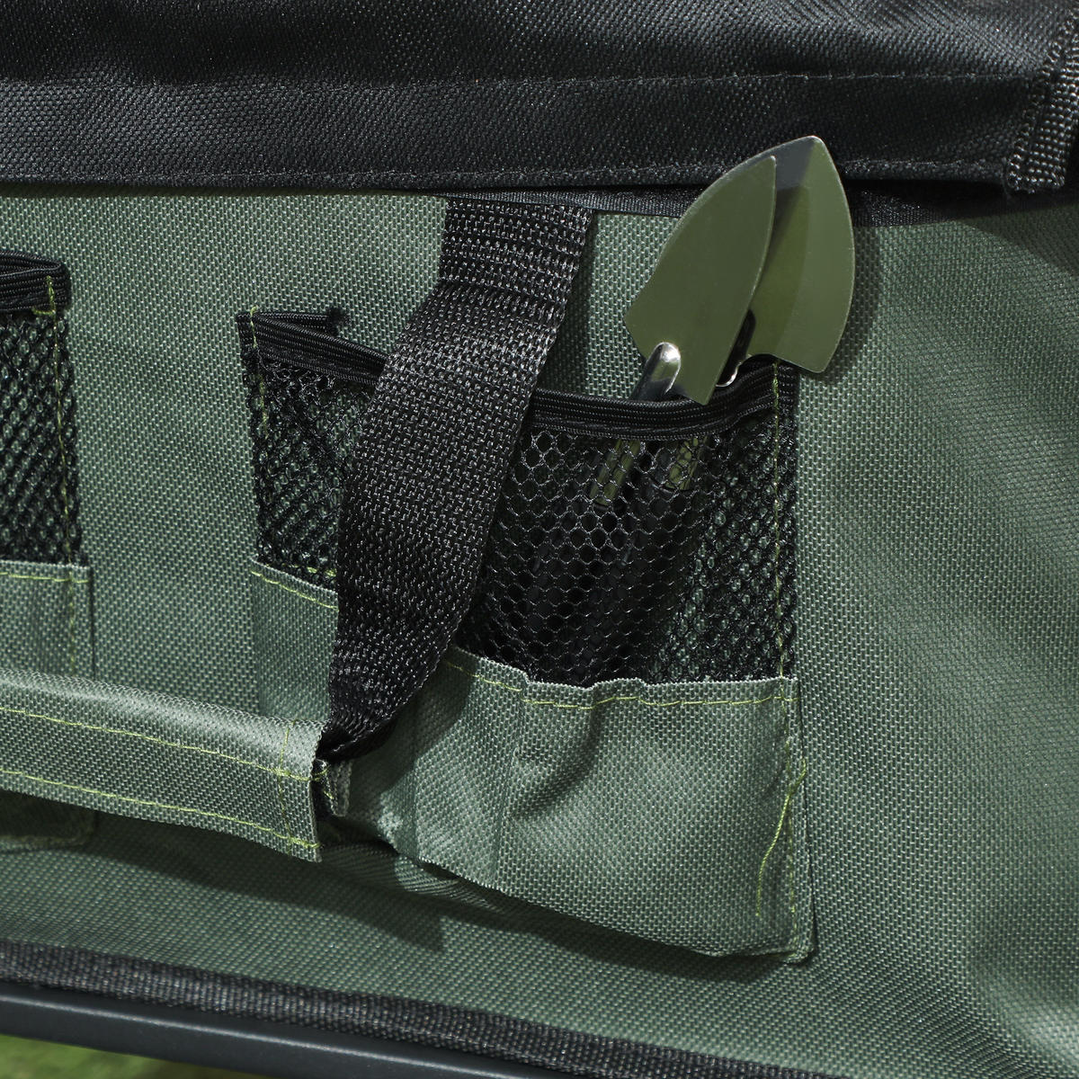 GARTENWAGEN DE-10465 klappbar, 72 L, 90 kg Grün - Grün, Metall (48/92/76cm) - ComfortXL