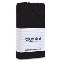 SPANNBETTLAKEN 160/200/30 cm Schwarz - Schwarz, Textil (160/200cm) - Blumtal