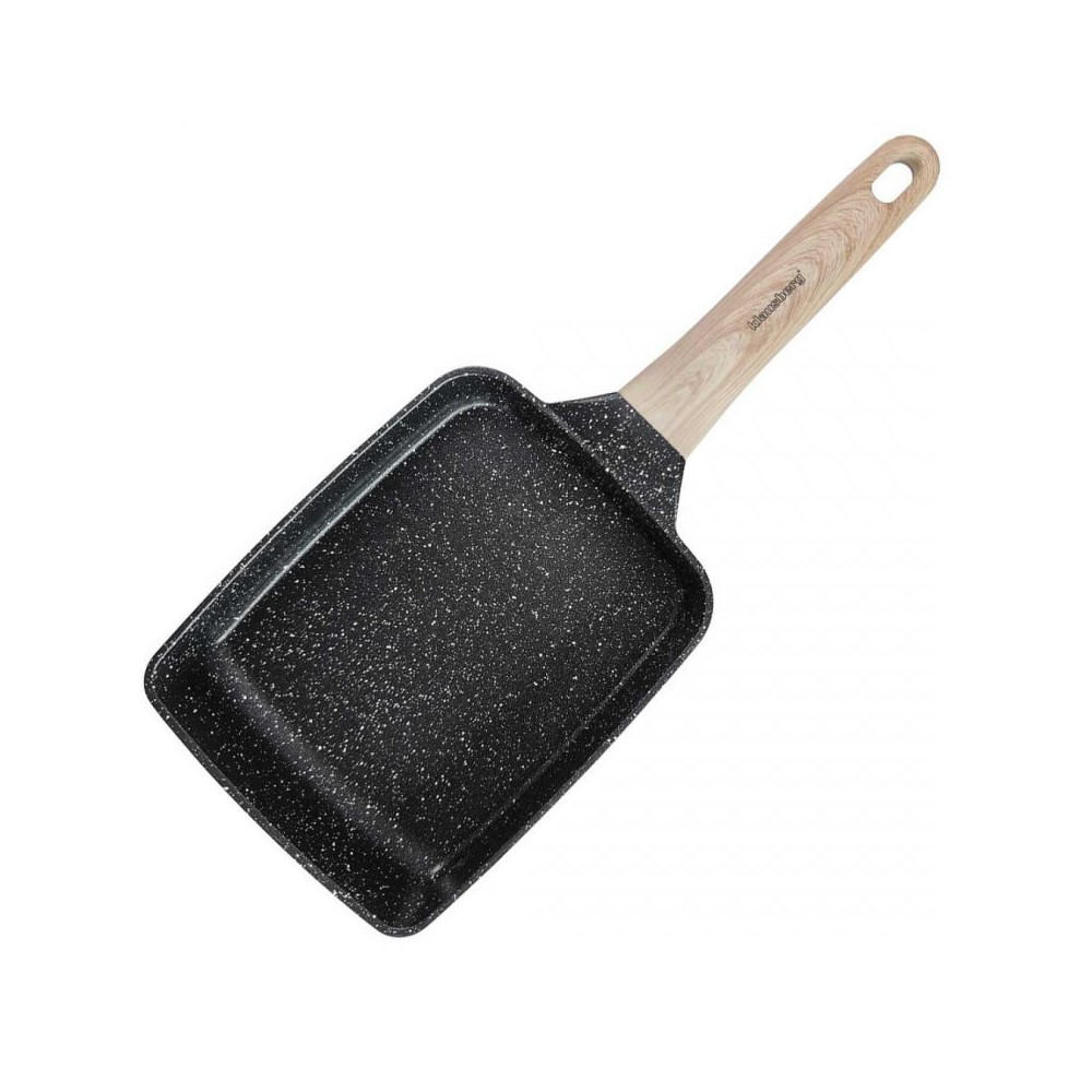 PFANNKUCHENPFANNE Schwarz 20/15/4 cm 56770 - Schwarz, Metall (20cm) - Klausberg 