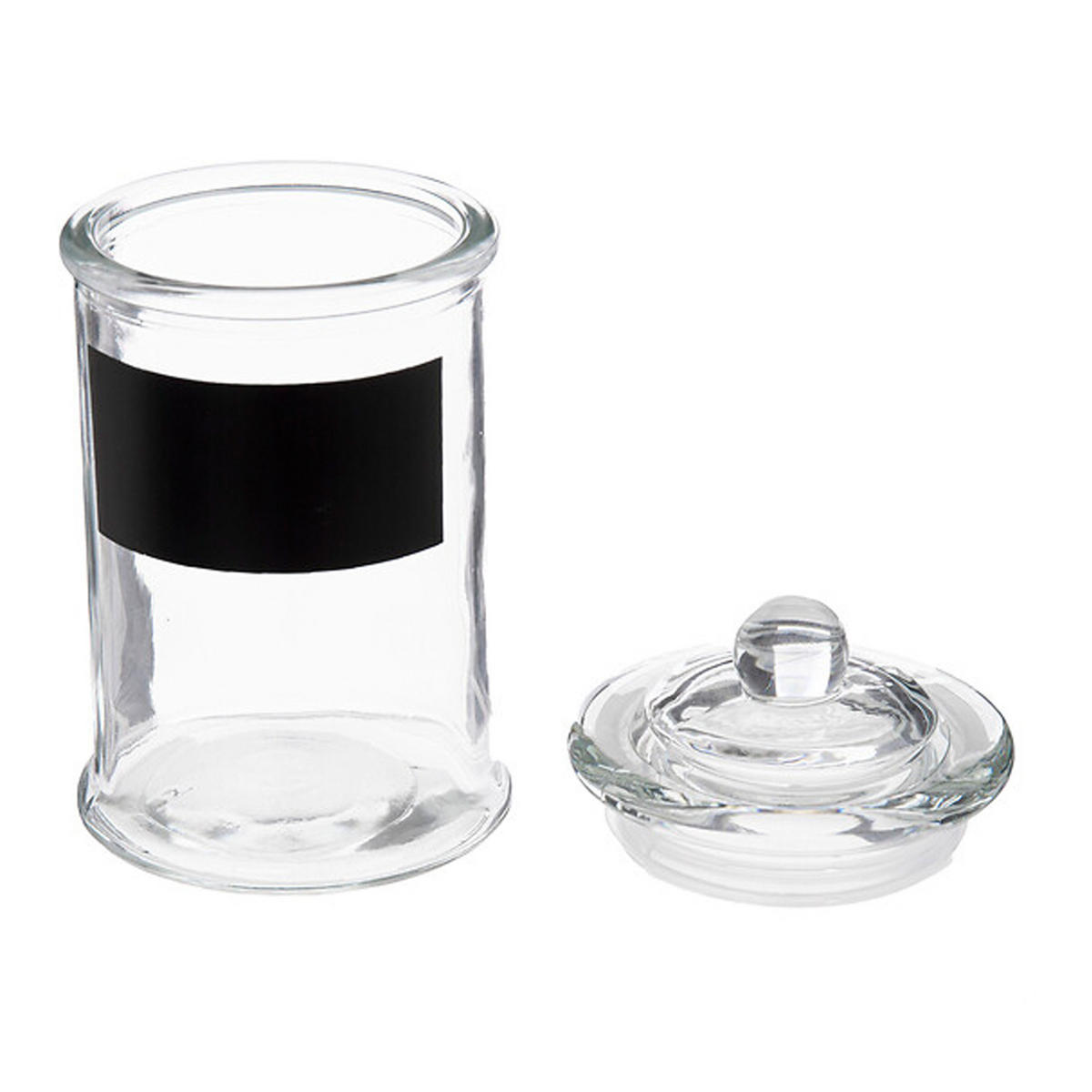 VORRATSGLAS Bocal, Glas, Transparent, 350 ml, 125257 - Transparent, Glas (8/15/8cm) - 5five Simply Smart