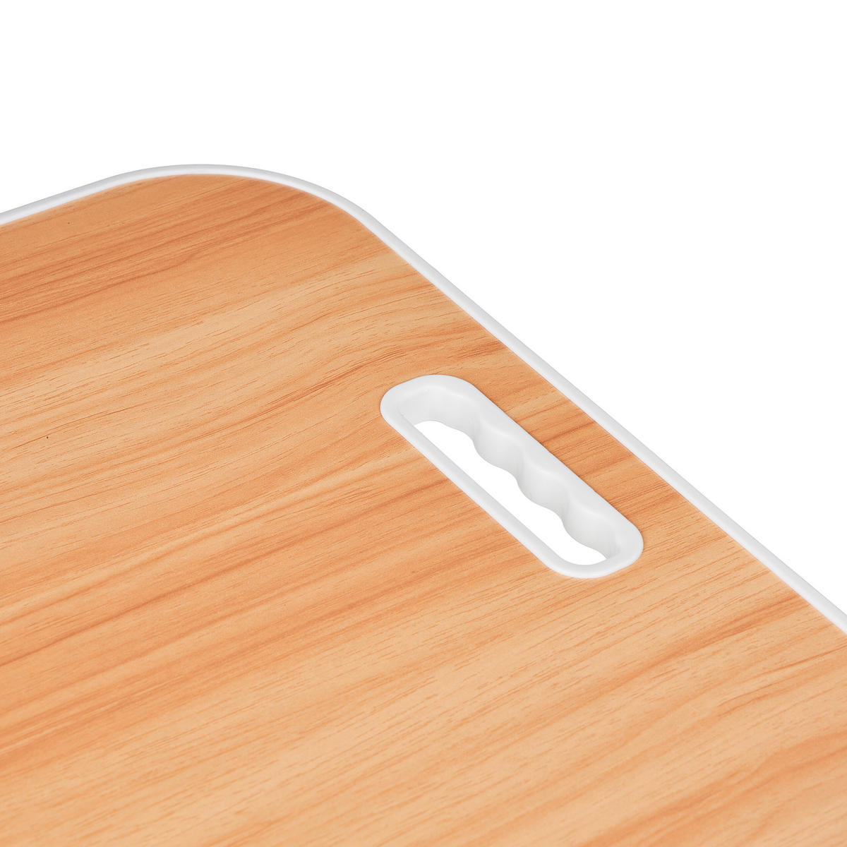 LAPTOPTISCH - Hellbraun, Kunststoff/Metall (40/63/26cm) - Relaxdays