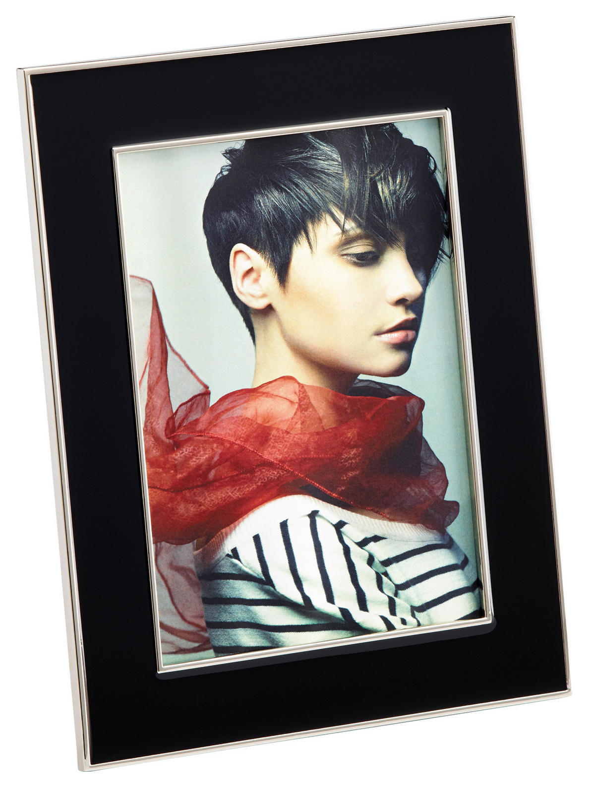 BILDERRAHMEN Mathis Portraitr, 13x18 cm, schwarz - Schwarz, Metall (18/23/2cm) - EMIX24