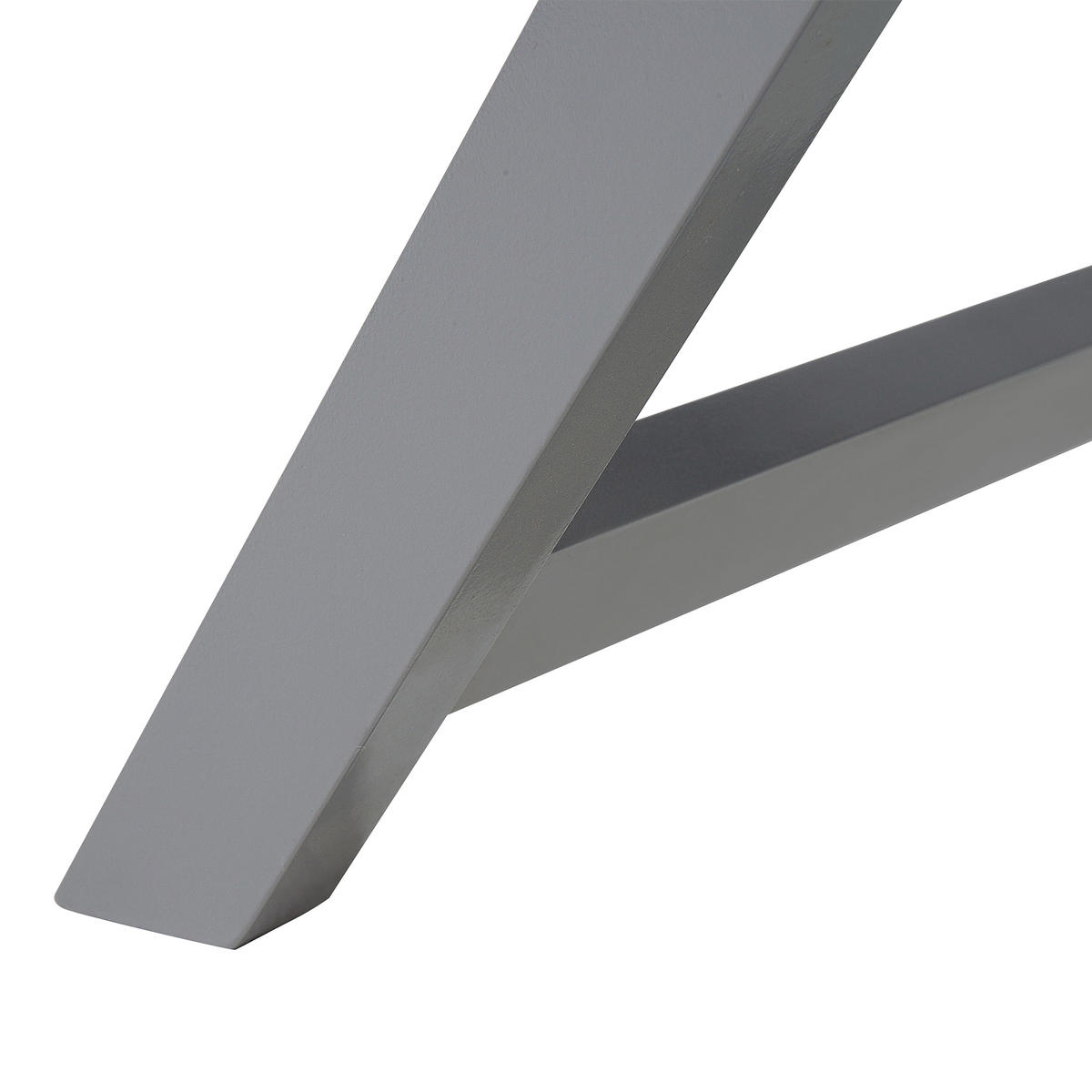 COUCHTISCH grau quadratisch 40/40 cm Chester - Grau, Holzwerkstoff (40/40/46cm) - Beliani
