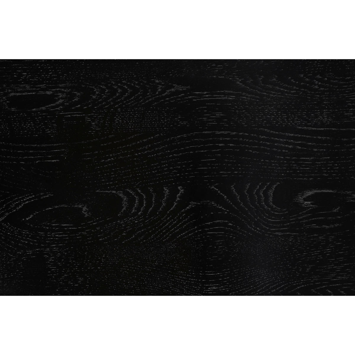 FUSSHOCKER Vander Fußhocker/ Zitshocker Schwarz - Schwarz, Holz (43/46/33cm) - Housecraft Living