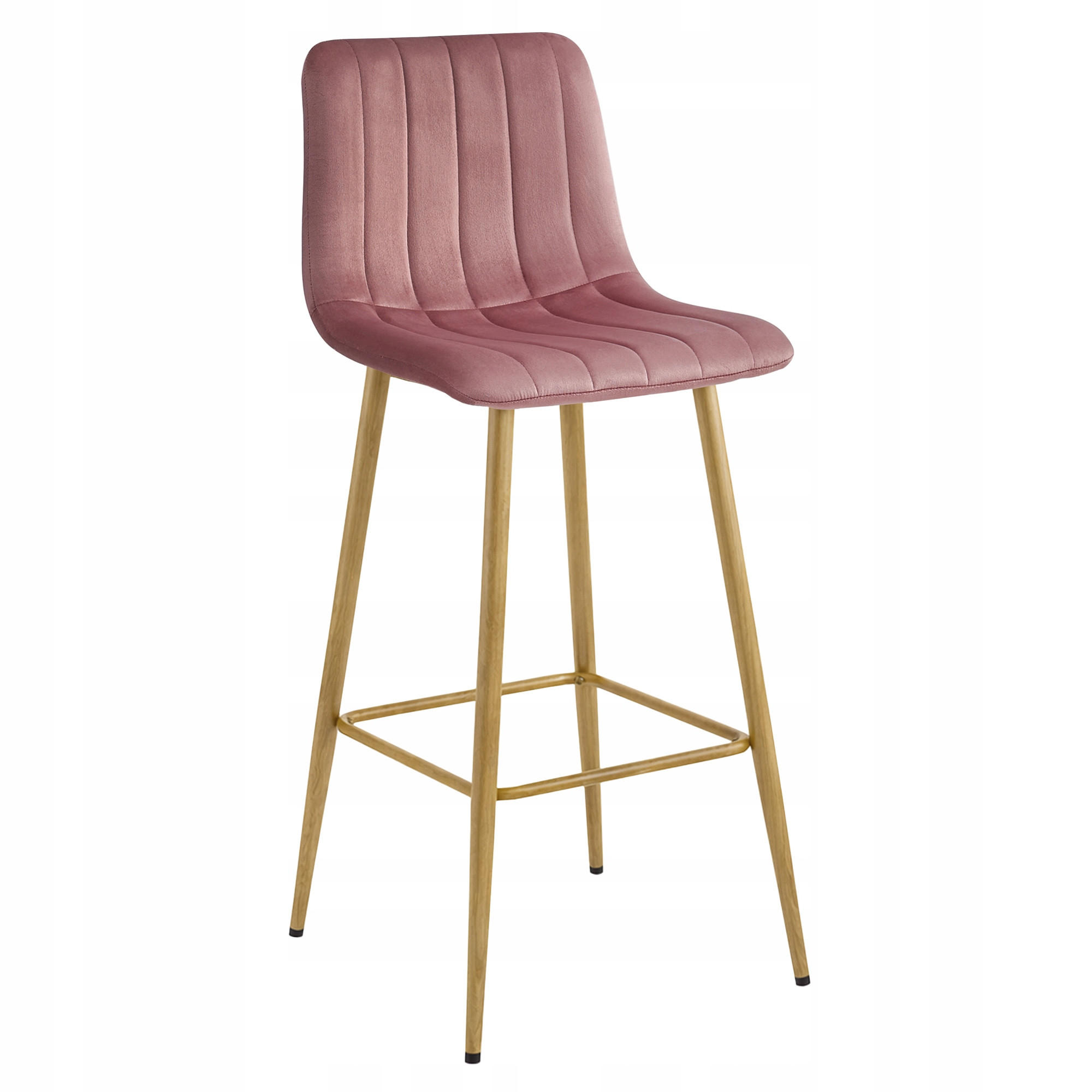 XXXLutz Barhocker Dunkelrosa 43x56x49 cm