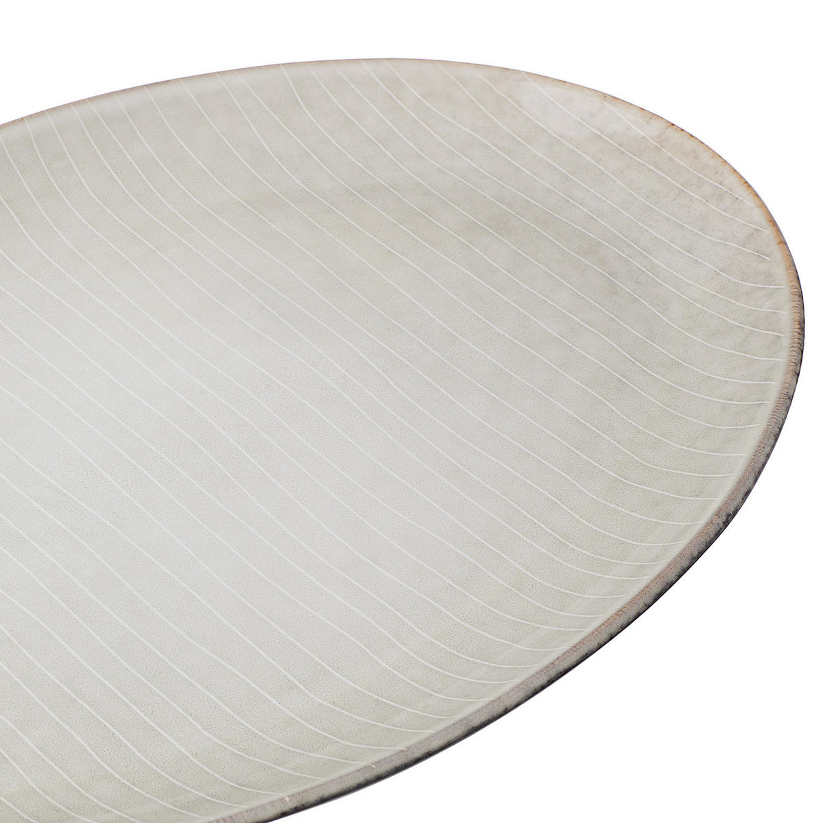 DINNERTELLER (4er Set) Henley - Grau, Keramik (35/25/3cm) - Butlers