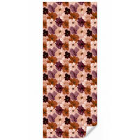 TAPETE - Blumen - Abstrakt - Erdtöne - 120x280 cm - Multicolor, Papier (120/280cm) - OnlyWow