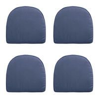 SITZKISSEN YORK Panama 48/48 cm 4er-Set - Dunkelblau, Textil (48/5/48cm) - Madison