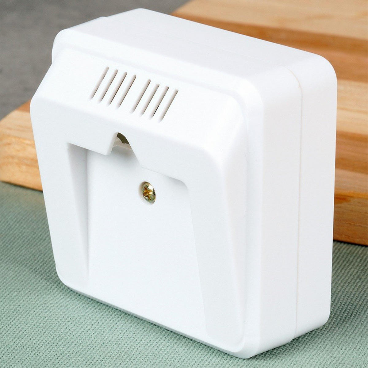 KÜCHENTIMER Weiß - Weiß, Kunststoff (7/5/7cm) - Orion 