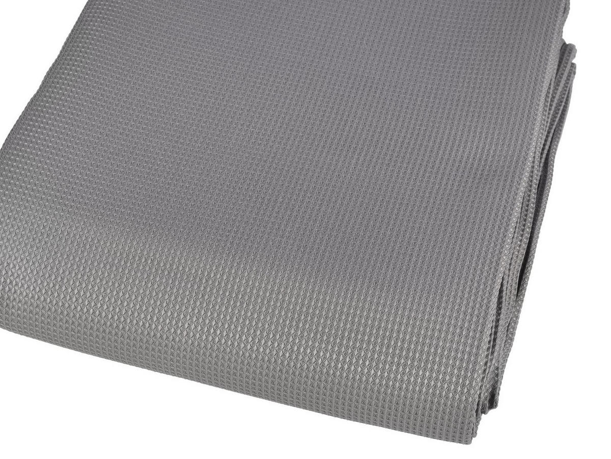 DUSCHVORHANG Lux grau 180x200 cm - Grau, Textil (200/180cm) - Zone Denmark