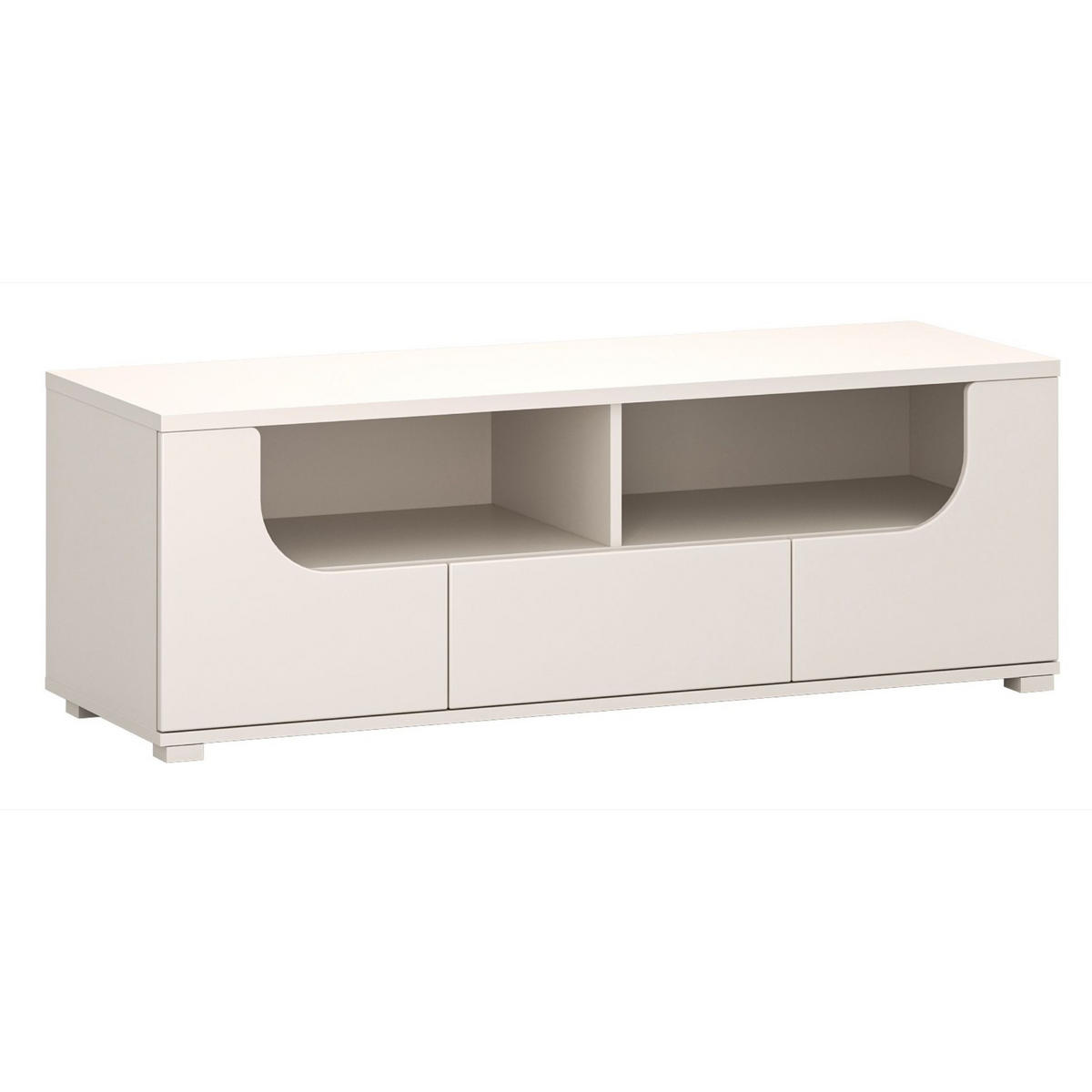TV-LOWBOARD Valles Kaschmirgrau 130 cm - Taupe, Holzwerkstoff (130/45/45cm) - Selsey