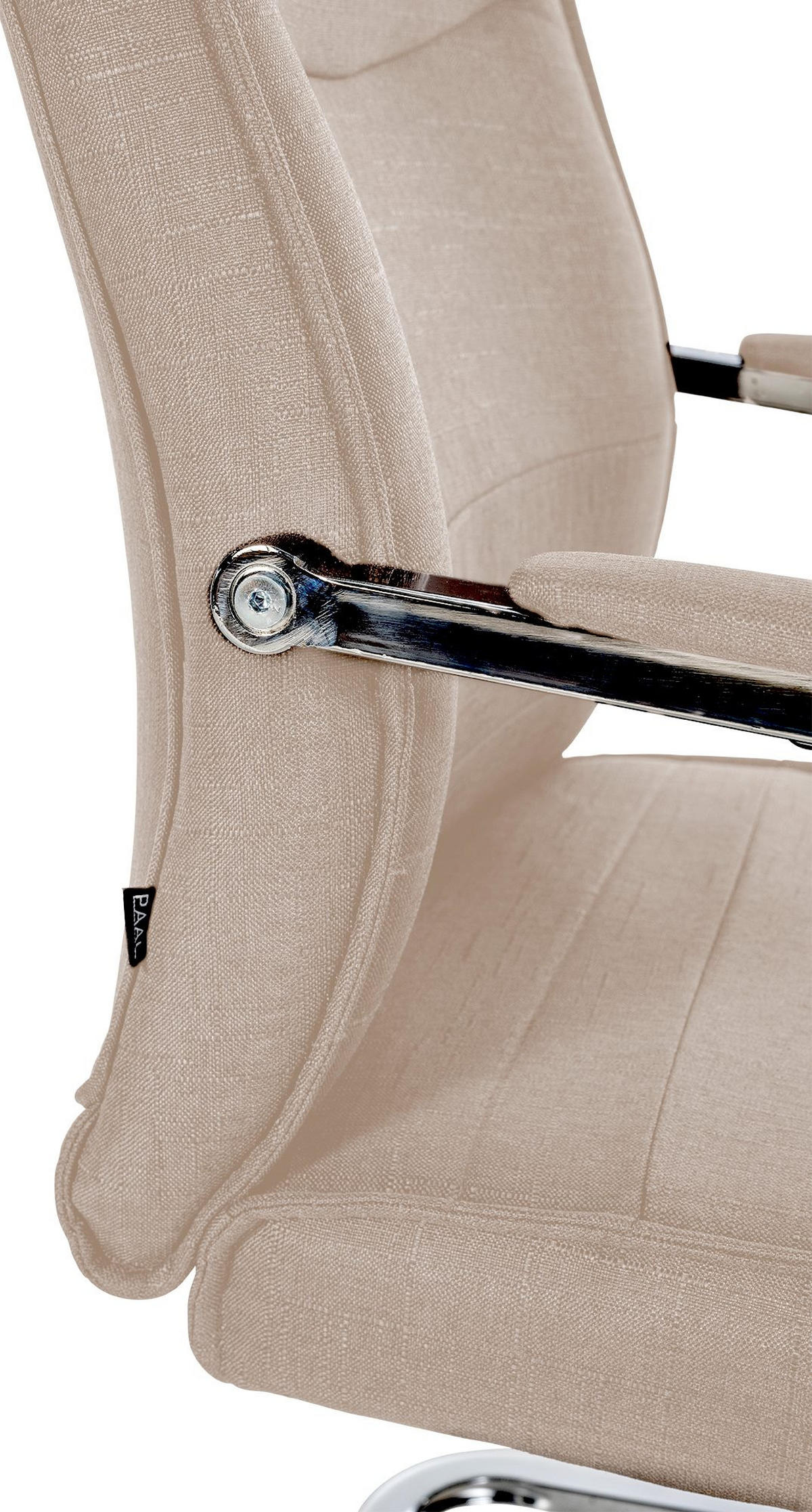 SCHWINGSTUHL 2er Set Stoff taupe - Taupe, Textil/Metall (55/88/60cm) - CLP