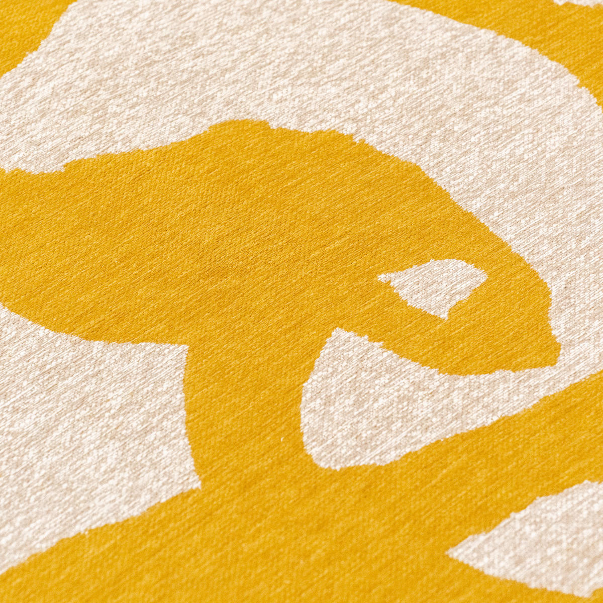 PREPROGA Ribbon Pure Yellow 140/200 cm - rumena, umetna masa/tekstil (140/200cm) - Louis De Poortere