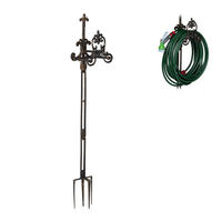 SCHLAUCHHALTER - Multicolor, Metall (24/133/17cm) - Relaxdays