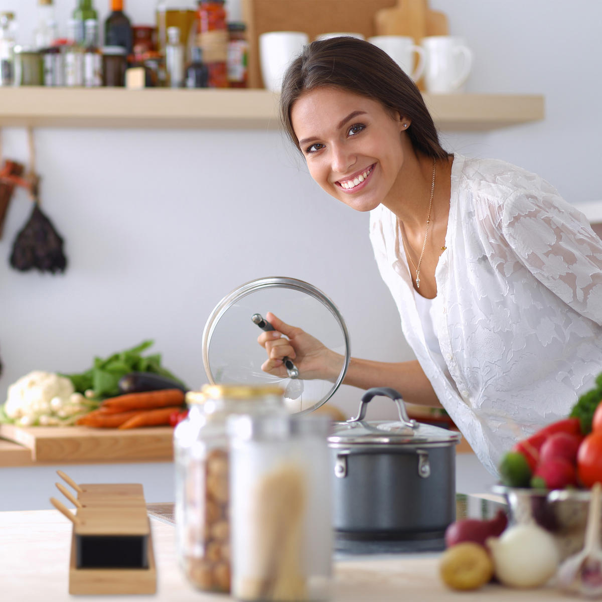 GEWÜRZBEHÄLTER-SET - Multicolor, Holz/Kunststoff (30/11/13cm) - Relaxdays