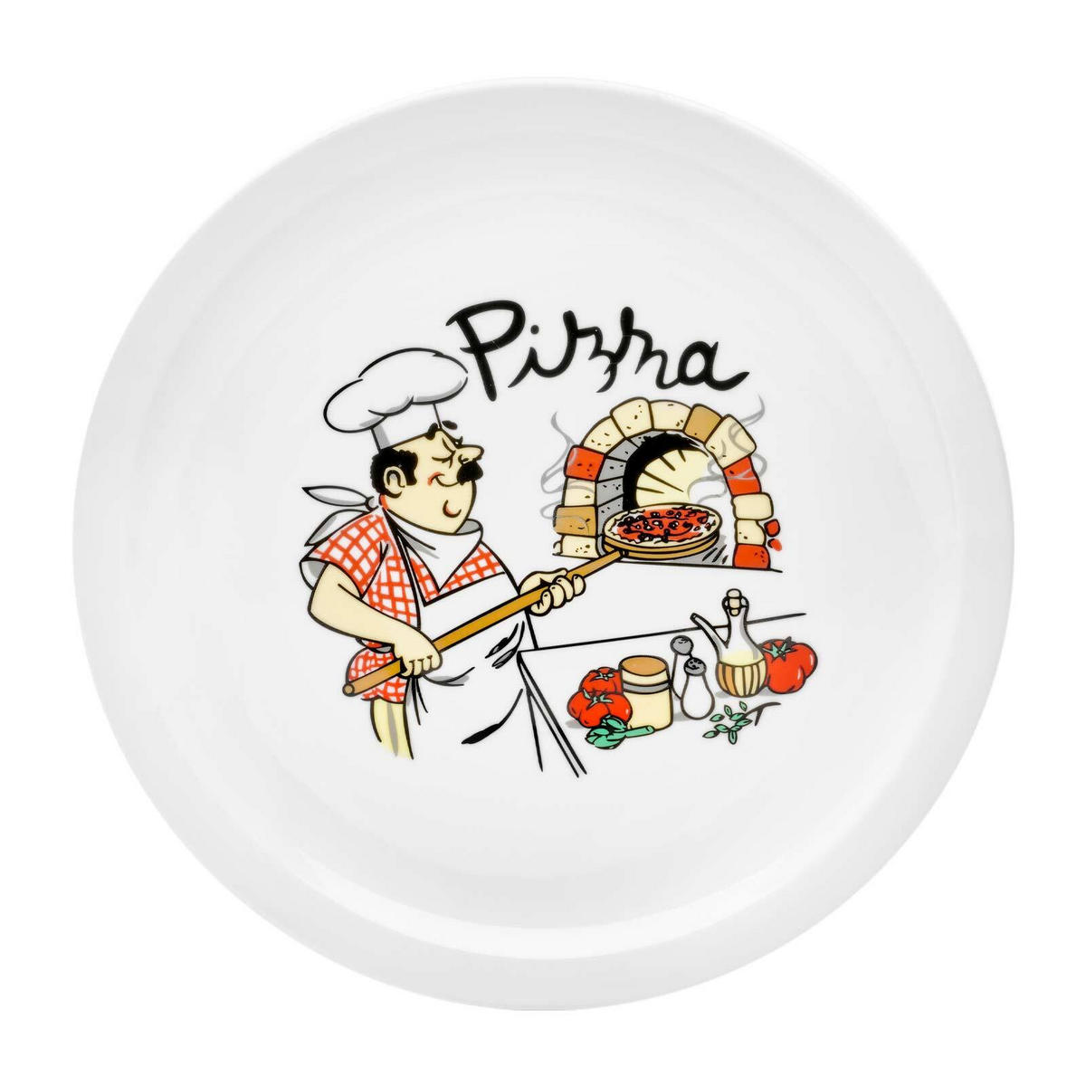 PIZZATELLER Küchenchef bunt ø 30,5 cm 30er Set - Multicolor, Keramik (30.5cm) - Van Well