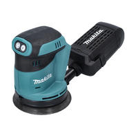 MAKITA DBO 180 Z Akku Exzenterschleifer 18 V 125 mm Solo - ohne Akku, ohne Ladegerät - Multicolor, Kunststoff (17.5/125/12.3cm) - Makita