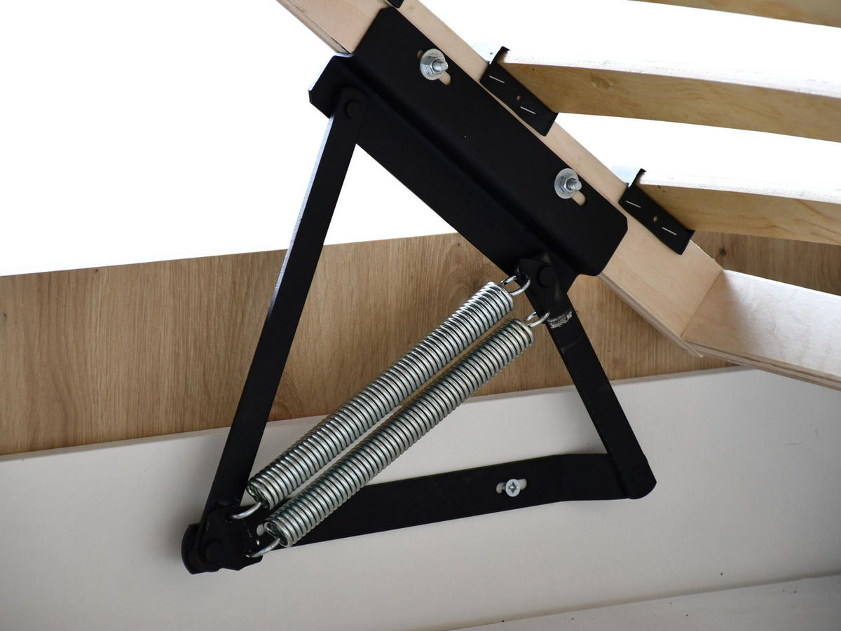 DOPPELBETT Luk III 160/200 cm ohne Matratze, Lattenrost, Bettkasten, schwarz, beige - Beige/Schwarz, Kunststoff (160/200cm) - Margaret Hadas24