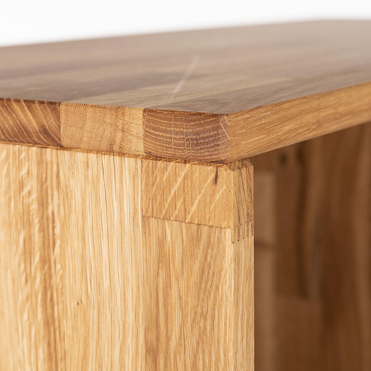 REGAL - Massivholz - Eichefarben, Holz (76/112/35cm) - home24