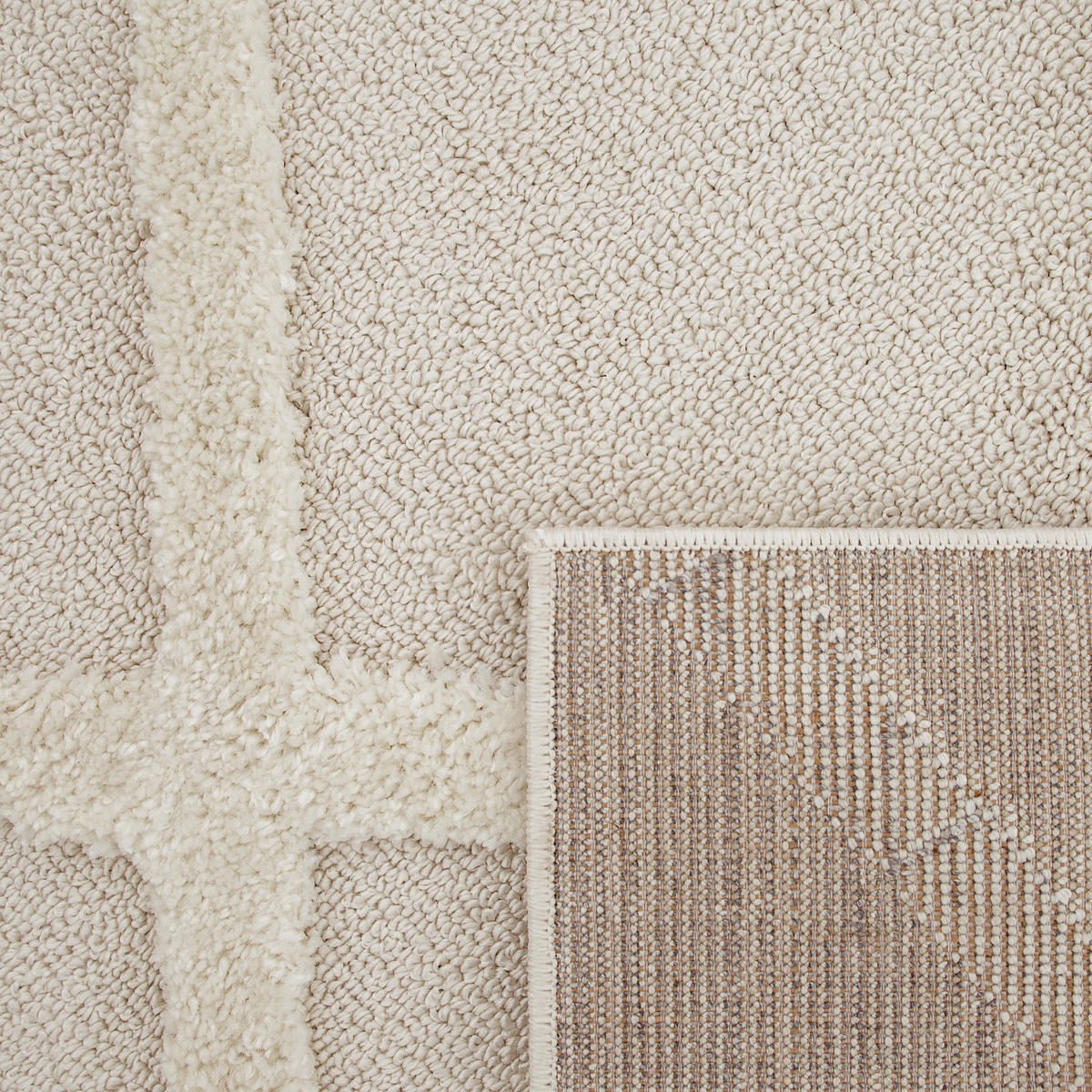 HOCHFLORTEPPICH 200/280 cm Genua 745 - Creme, Textil (200/280cm) - Paco Home
