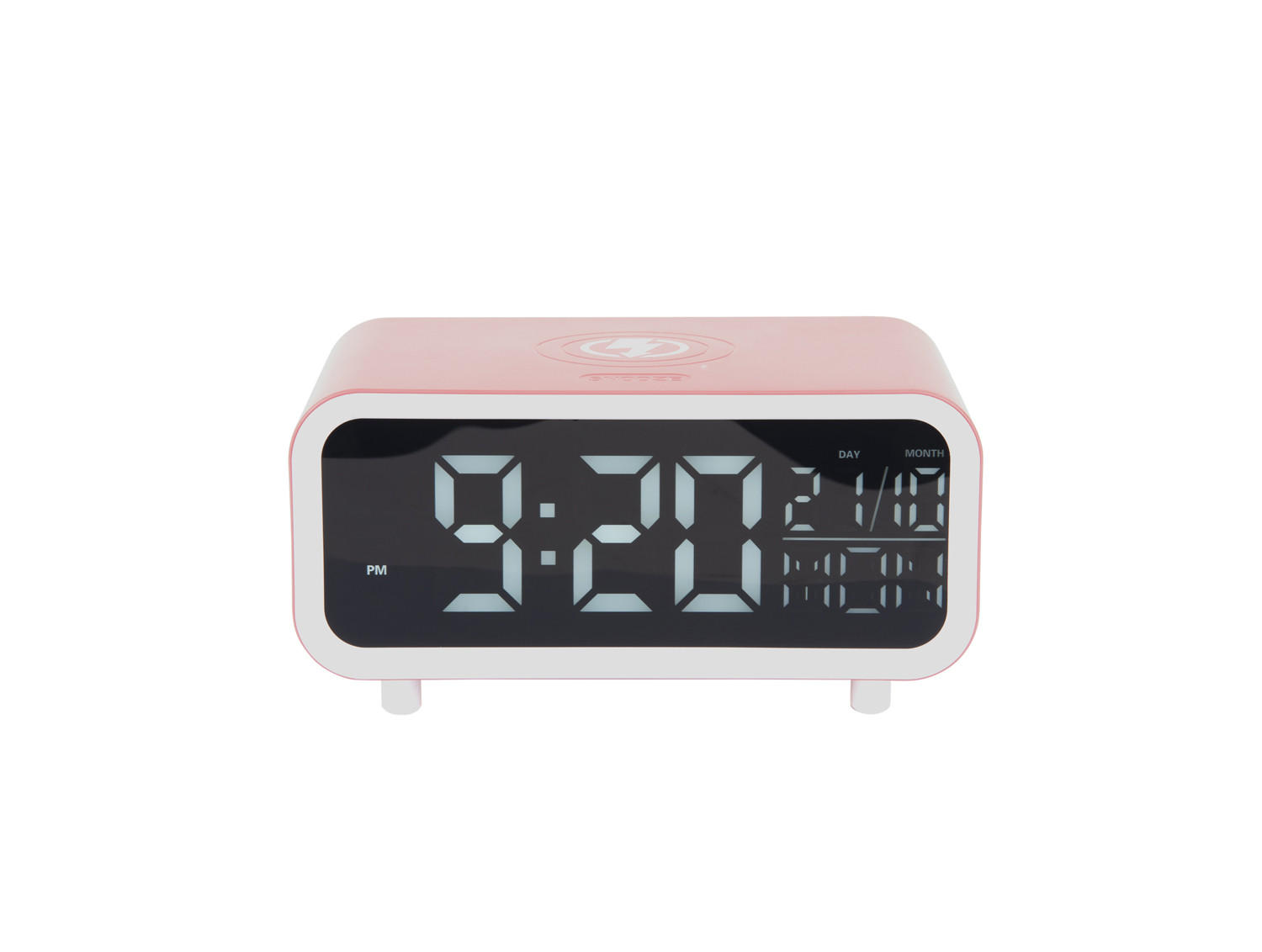 WECKER Chunky 17/11/8 cm - Pink, Kunststoff (11/8/17cm) - Karlsson