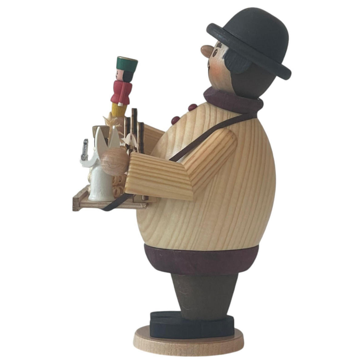 RAUCHMANN Max als Weihnachtsmarktverkäufer 16 cm - Multicolor, Holz (10/16/10cm)