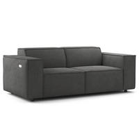 2-SITZER SOFA - Anthrazit, Textil (189/70/96cm) - home24