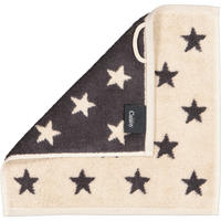 SEIFTUCH NEW STARS STERNE KLEIN 6261 BEIGE/BASALT - 37 - Grau, Textil (30/30cm) - Cawoe